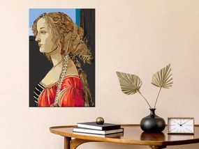 Αναπαραγωγή ζωγραφικής με αριθμούς Sandro Botticelli - Simonetta Vespucci