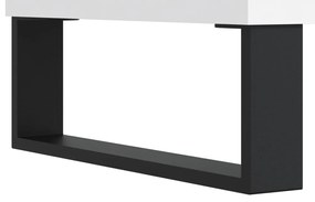 Έπιπλο Τηλεόρασης Λευκό 69,5x30x50 εκ. από Επεξεργασμένο Ξύλο - Λευκό
