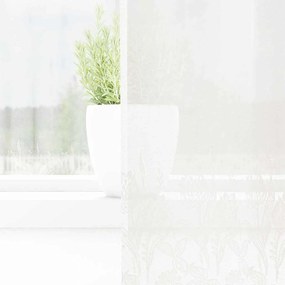 vidaXL Κουρτίνες με κουρτίνες Λευκό 500x100cm Πολυεστέρας