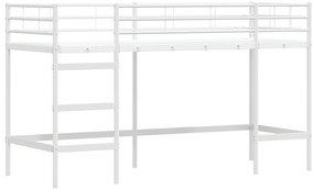 vidaXL Λευκό 90 x 190 cm