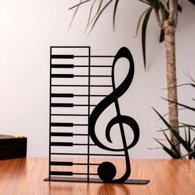 Διακοσμητικό Χώρου Μαύρο LEFT KEY 23x18x18,14