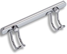 Άγκιστρο Μπάνιου Διπλό Metalia 6056.0 Chrome Ferro Brass