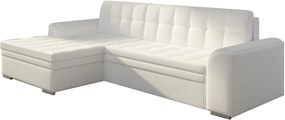Γωνιακός καναπές Comfort-Αριστερή-Λευκό - 270.00Χ165.00Χ80.00cm