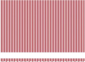 vidaXL Σκηνίτσα Αναδιπλούμενη Κόκκινο και Λευκό 500 x 300 εκ