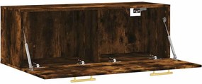 vidaXL Ντουλάπι Τοίχου Καπνιστή δρυς 100x36,5x35εκ. Επεξεργασμένο Ξύλο