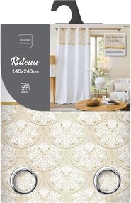 Κουρτίνα Majestia Douceur d'intérieur - 140x240cm - Λευκό