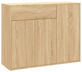 vidaXL Μπουφές Sonoma Δρυς 88 x 30 x 70 εκ. από Μοριοσανίδα