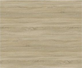 vidaXL Ράφια Βιβλιοθήκης 8 τεμ. Sonoma Δρυς 60x50x1,5 εκ. Μοριοσανίδα