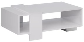 MATIS Τραπέζι σαλονιού DELTA λευκό gloss 109x64x40 MATIS210814