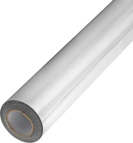 vidaXL Αυτοκόλλητη ταινία καθρέφτη 60 x 100 εκ 2 τεμ. Ασημί PET