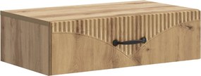 vidaXL Τραπεζάκι Τοίχου 59 x 34,5 x 17 εκ. Επεξεργασμένο Ξύλο