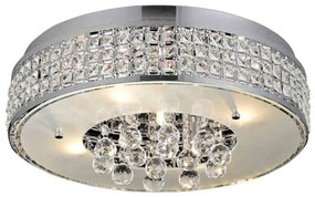 Φωτιστικό Οροφής Crystal DLA6195G Sand Crystal, Metal