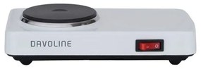 Davoline EK-450W Επιτραπέζια Εστία Εμαγιέ Μονή Λευκή