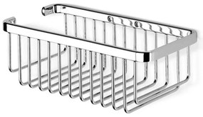 Geesa Basket 140 Chrome Σπογγοθήκη - θήκη μπουκαλιών 26.5 x 12,5 x 8,5εκ.