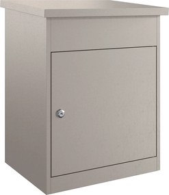 vidaXL Θυρίδα Πακέτων με αποθήκευση Σκ rusty 47,5 x 38 x 59 εκ.
