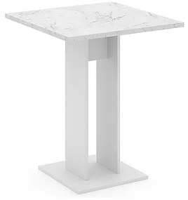 STÓŁ FIESTA BIAŁY (EFEKT MARMURU) / BIAŁY 67X67 DIOMMI-80-3889