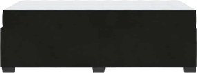 vidaXL Σκελετός Κρεβατιού με στρώμα Μαύρο 80 x 200 cm ύφασμα