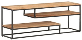 vidaXL Έπιπλο Τηλεόρασης 130 x 30 x 45 εκ. από Μασίφ Ξύλο Ακακίας