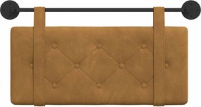 vidaXL Κρεμαστό Κεφαλάρι Καφέ Βελούδο