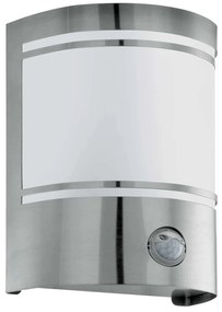 Φωτιστικό Τοίχου Cerno Με Αισθητήρα Ανοξείδωτο Ατσάλι-Σατινέ 30192