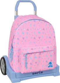 Σχολική Τσάντα Lilo &amp; Stitch Bright Ροζ 33 x 42 x 15 cm