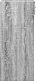 vidaXL Ντουλάπι Γκρι Sonoma 40x42,5x93 εκ. από Επεξεργασμένο Ξύλο