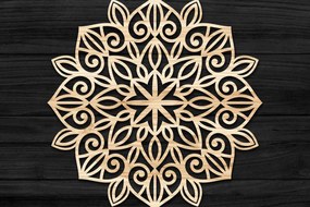 Intra απο ξύλο plywood 3mm-4mm πάχος 3D Mandala για Cricut Δίασταση 30x30 cm INTRAFABR-74274379