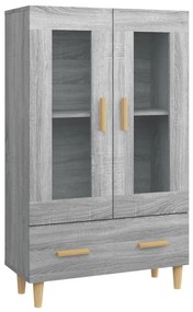 vidaXL Ντουλάπα Γκρι Sonoma 70 x 31 x 115 εκ. από Επεξεργασμένο Ξύλο