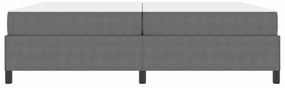 vidaXL Σκελετός Κρεβατιού Ανοιχτό γκρι 200 x 200 cm Βελούδο