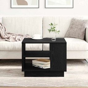 vidaXL Τραπεζάκι σαλονιού Μαύρη Οξυά 55 x 55 x 42 cm