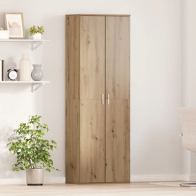 vidaXL Υψηλό Ντουλάπι Καλλιτεχνικής Δρυός 60x35x180 cm Επεξεργασμένο Ξύλο