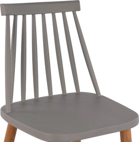 ΣΚΑΜΠΟ ΜΠΑΡ HM8459.10 VANESSA ΣΕ ΓΚΡΙ ΧΡΩΜΑ 43x49x107 εκ.