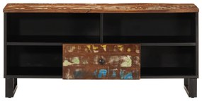 vidaXL Έπιπλο Τηλεόρασης 100x33x46εκ. Μασίφ Ανακυκλ. Ξύλο &amp; Επεξ. Ξύλο
