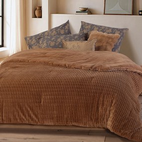 Κουβερτοπάπλωμα Υπέρδιπλο (240x220) Nef-Nef Homeware Elaisa Camel