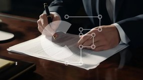 Intra Συλλεκτικό Ξύλινο Παζλ Plywood 4mm - Γράψιμο σε σημαντικά έγγραφα Σε Ξύλινο Κουτί - Διαστάσεις Puzzle: 10x10 cm – 25 κομμάτια