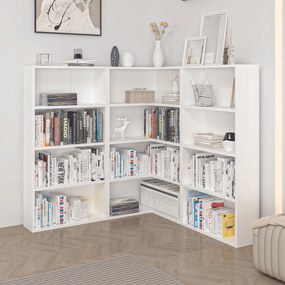 Βιβλιοθήκη Λευκό APREDI 120x20x118