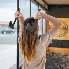 VEVOR Throwing Axes and Tomahawks 3Pack Axe Throwing Hatchet Set Stainless Steel