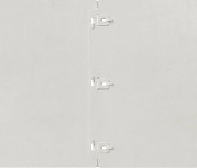 vidaXL Περίγραμμα γκαζόν 20 τμχ. 25 x 103 cm Ανοξείδωτο Ατσάλι Ασημί