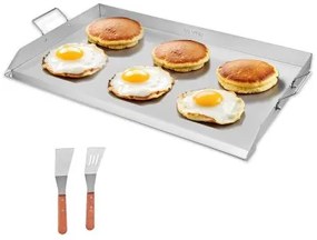 VEVOR 36x22 in Flat Top Griddle Stainless Steel Universal BBQ Grill Pan Cookware