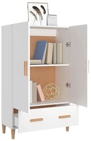 vidaXL Ντουλάπι Λευκό 70 x 31 x 115 εκ. από Επεξεργασμένο Ξύλο
