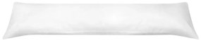 vidaXL Μαξιλάρι Σώματος Πλευρικό Λευκό 40 x 145 εκ.
