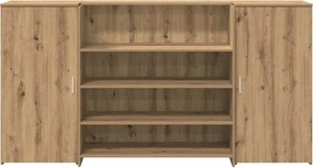 vidaXL Γραφείο υποδοχής 200x50x103,5 εκ. Επεξεργασμένο Ξύλο