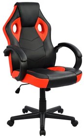 Καρέκλα Γραφείου ArteLibre Gaming ΚΑΛΥΨΩ Κόκκινο PU 58x50x106-116cm