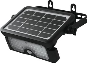 Ηλιακός Προβολέας Epad 5W IP65 4000K Μαύρο