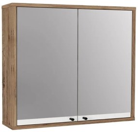 Καθρέπτης μπάνιου Lilian Μegapap χρώμα atlantic pine 75x14,6x65εκ.-GP042-0278,1