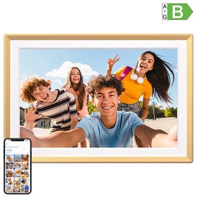 Ψηφιακή κορνίζα φωτογραφιών Arzopa D14 Golden (χρυσό)