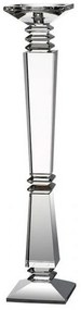 Κηροπήγιο Streuddiy 75851 12x12x68cm Clear Artekko Crystal