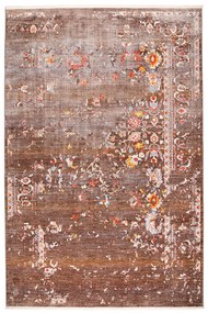 Χαλί All Season (120x156) Βιοκαρπέτ Cacharel Leonardo 0722A Brown/Grey