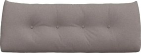 vidaXL Μαξιλάρι Πλάτης Taupe 120 x 24 x 50 εκ ύφασμα