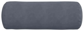 vidaXL Μαξιλάρια Στήριγμα 2 pcs Σκούρο Γκρι Ø 25 x 70 cm